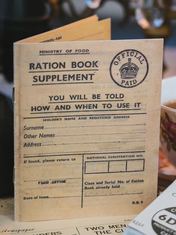 ration book supplement