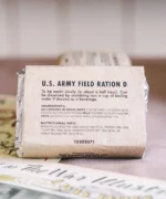 US Army D-Bar Ration Chocolate - Image 2