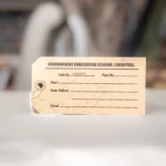 Liverpool Wartime Evacuee Label