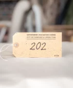 Newcastle Wartime Evacuee Label - Image 2
