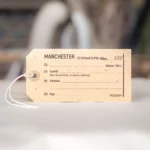 Manchester Wartime Evacuee Label