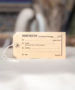 Manchester Wartime Evacuee Label