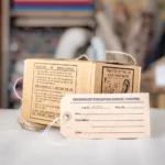 Gas Mask Box & Label - Liverpool