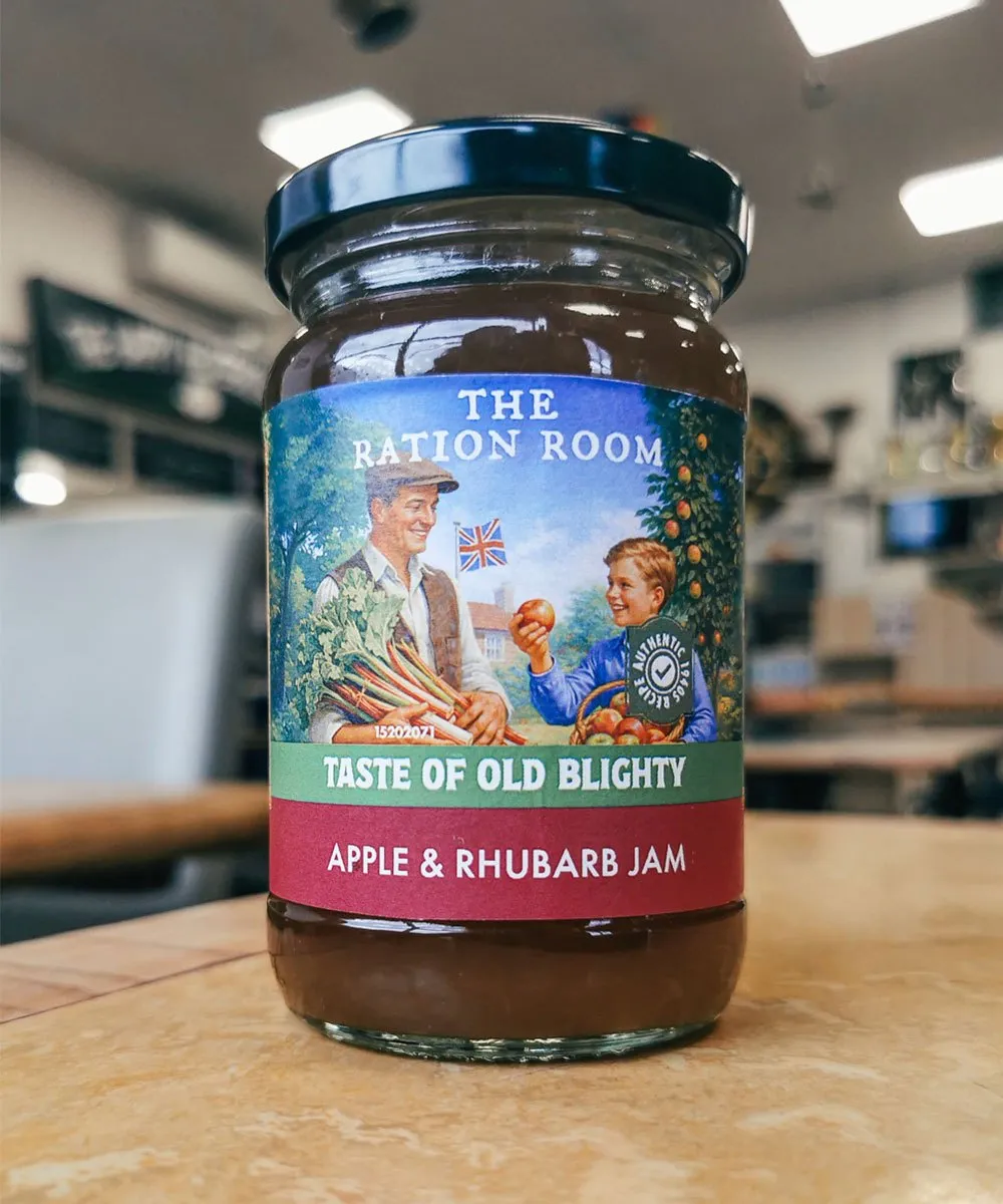 rhubarb-0001 Apple & Rhubarb Jam - Image 1
